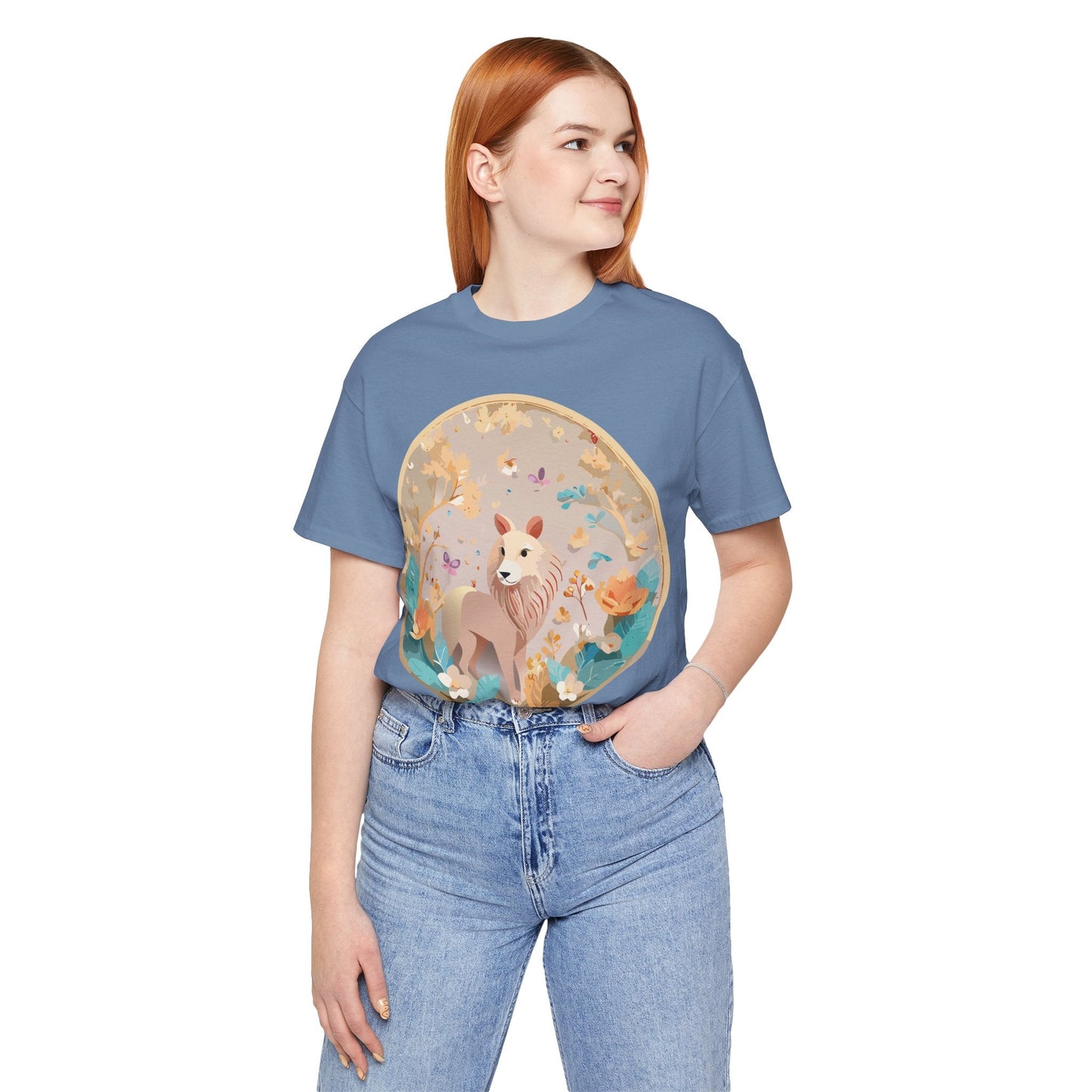Unisex Graphic Tee With Original Vintage Inspired Art By Adelpha Premium Short Sleeve Casual Shirt