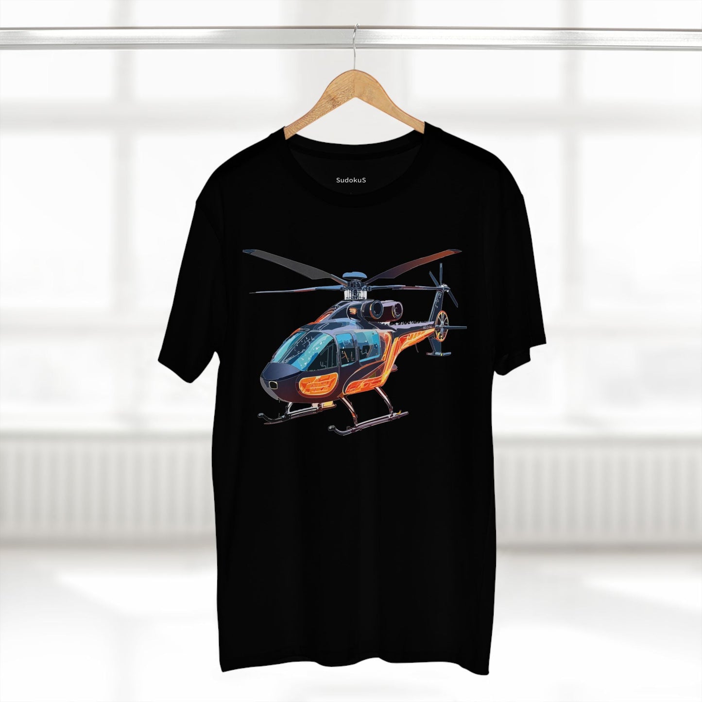 Chopper Graphic Unisex 100 Cotton Staple Tee 7