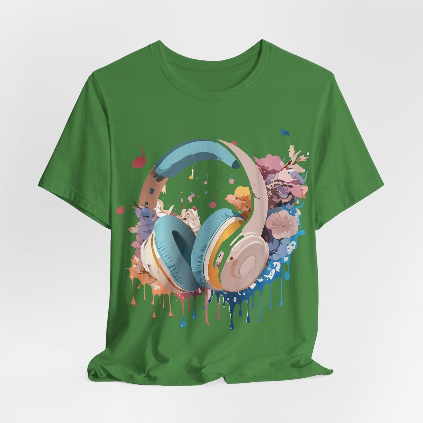 Music Graphic T Shirt Unisex Short Sleeve Tee Adelpha Vintage Inspired Art For Casual Everyday Wear
