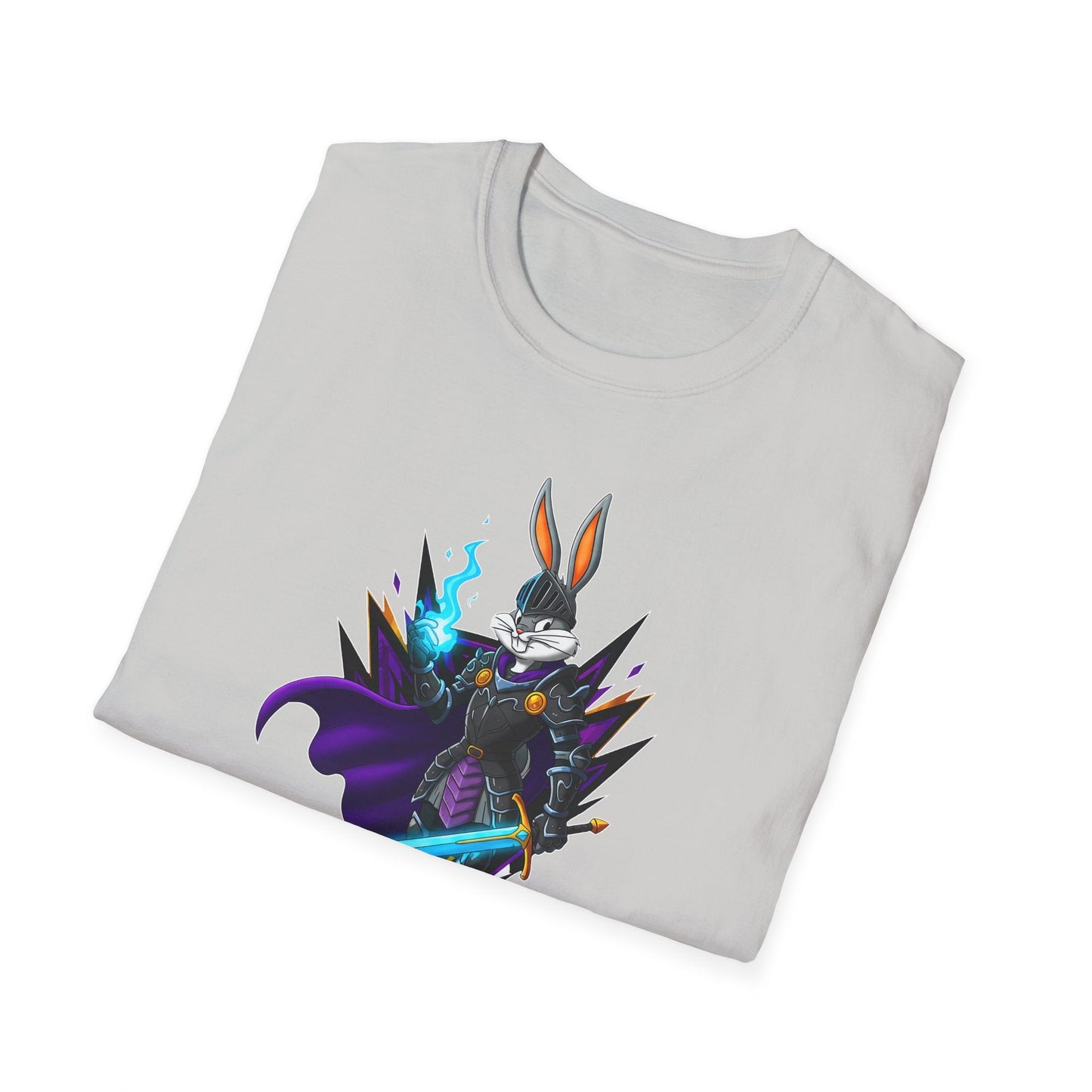 Bugs Bunny Shirt Unisex Gildan Softstyle Tee 100 Percent Cotton Cartoon Graphic Design