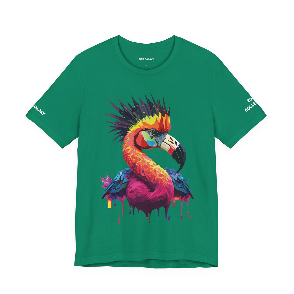 Animal Graphic Unisex Cotton Bella+Canvas Tee with Art Design b11