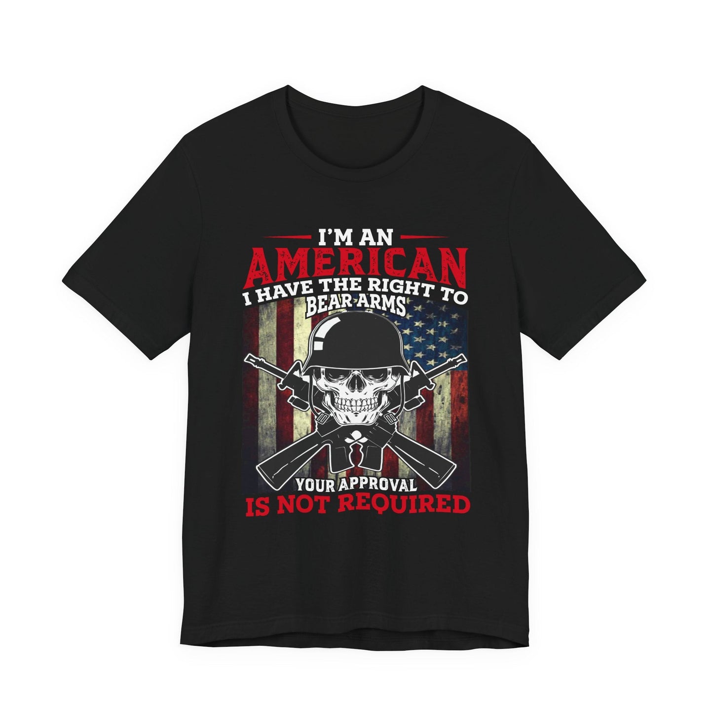Army Veteran Patriotic Graphic Design Unisex Cotton T-Shirt v29