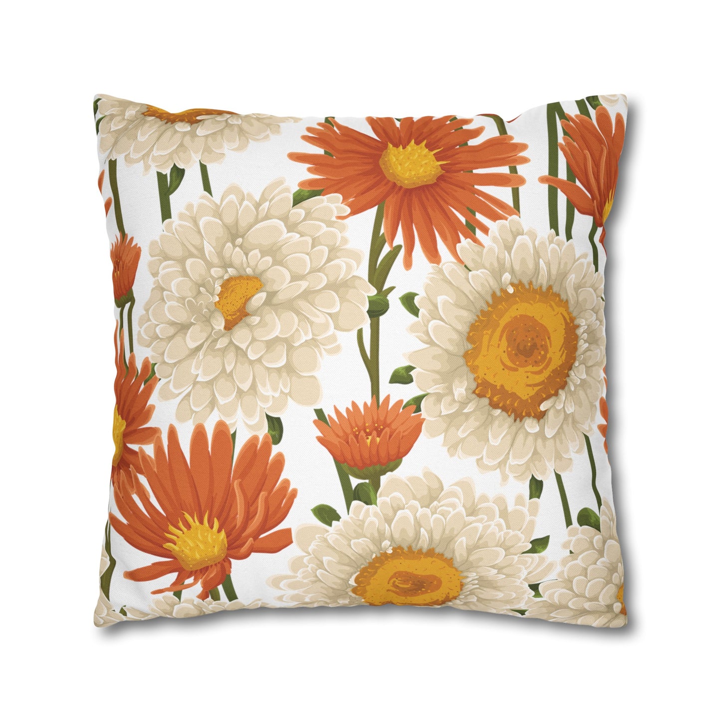 Floral Poly Pillowcase