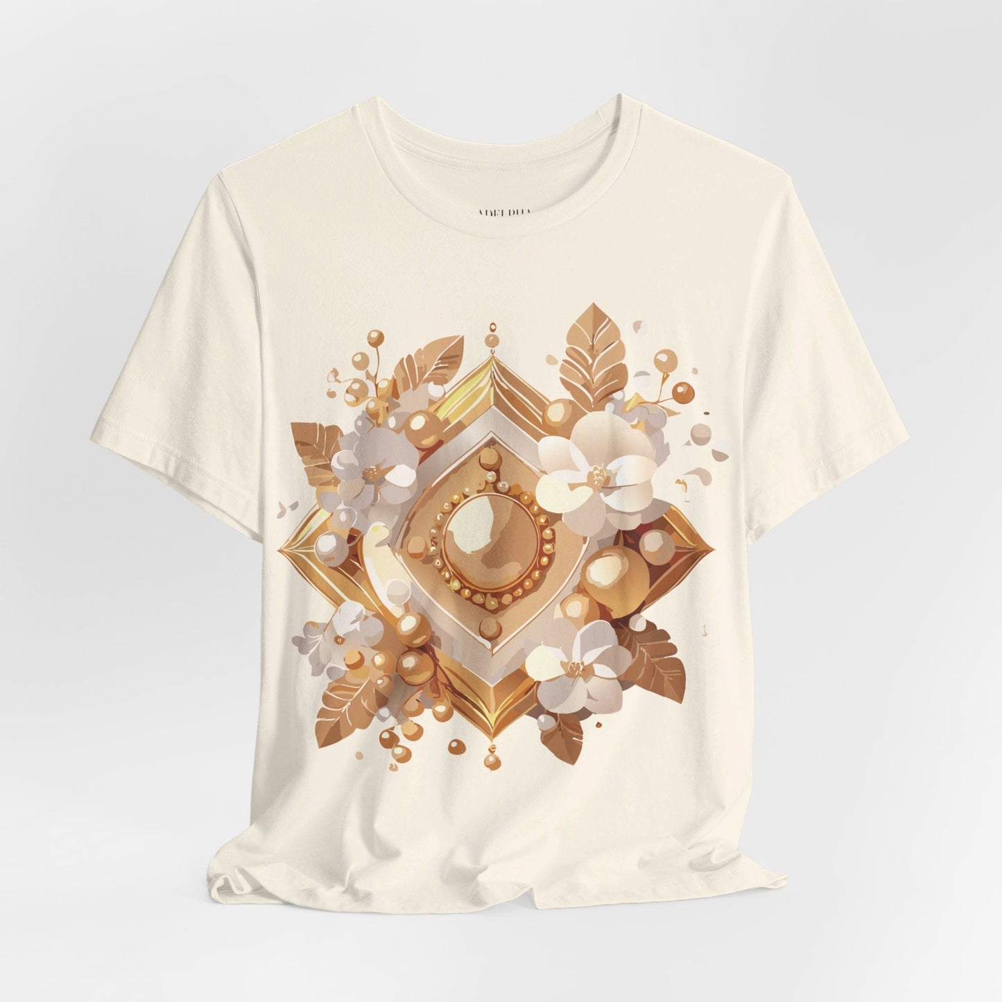 Jewelry Graphic Unisex 100 Cotton Vintage Treasure Art T-Shirt 28