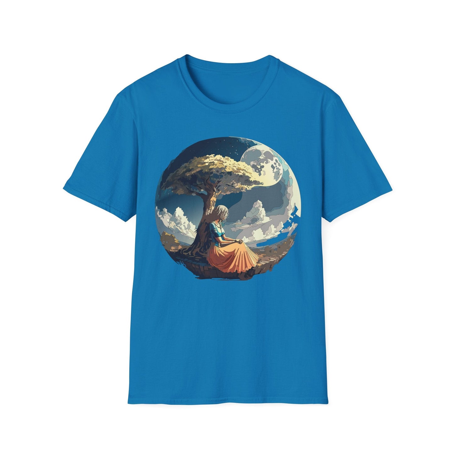 Unisex Graphic T Shirt Art Design Tee Softstyle 64000 Ring Spun Cotton Comfortable
