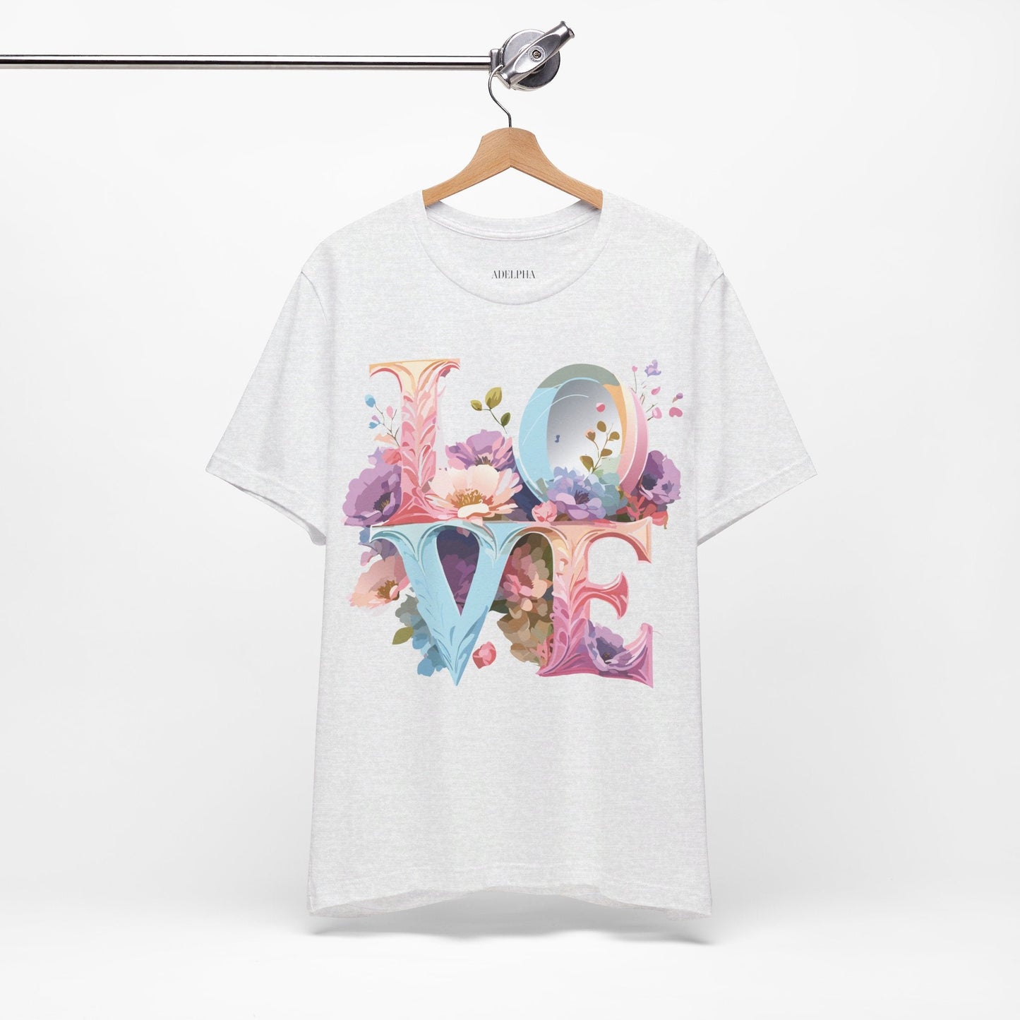 Adelpha Valentine Graphic Tee Unisex Short Sleeve Vintage Inspired Art Design for Everyday Wear