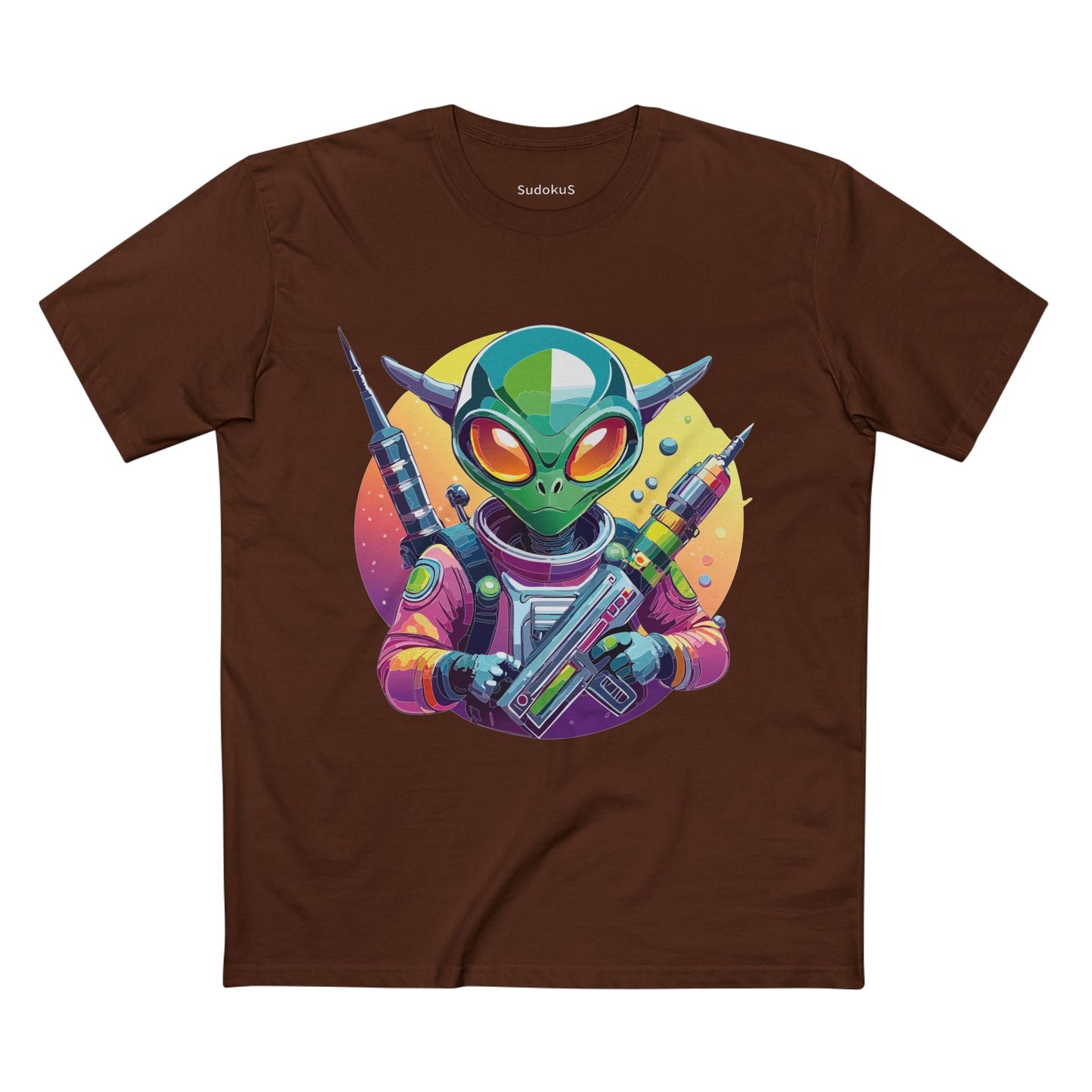 Aliens Graphic Unisex 100 Cotton Staple Tee 62