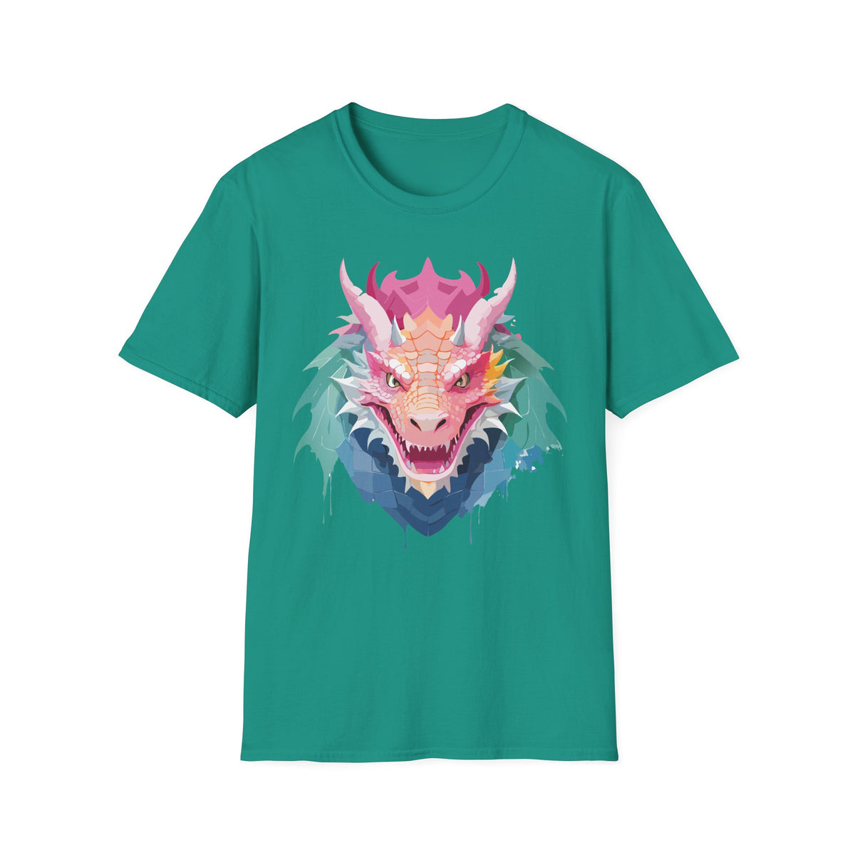 Dragon Graphic Tee Gildan Unisex 100 Cotton Tee Shirt with Animals m9