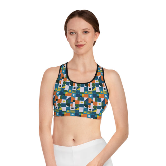 Bra Abstract Print