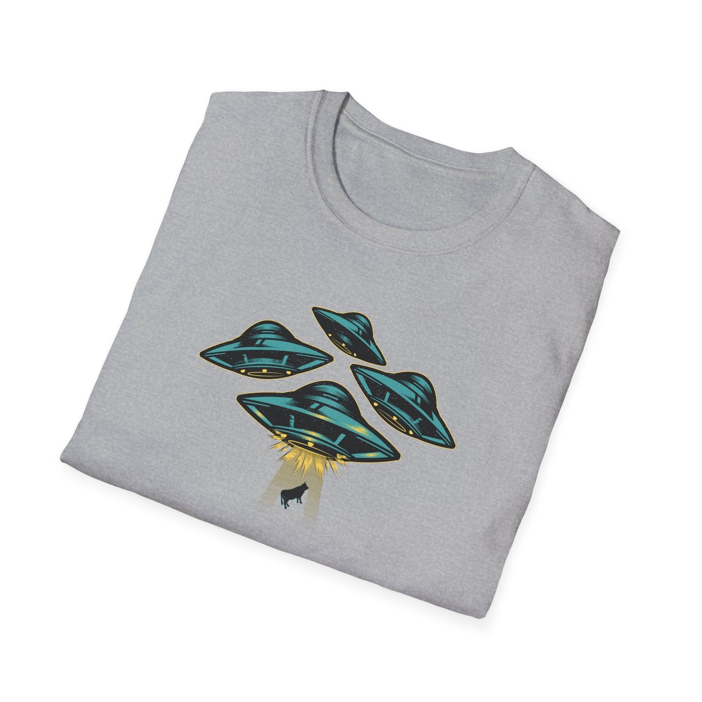 Funny T Shirts UFO Tees Funny Aliens Shirt  17
