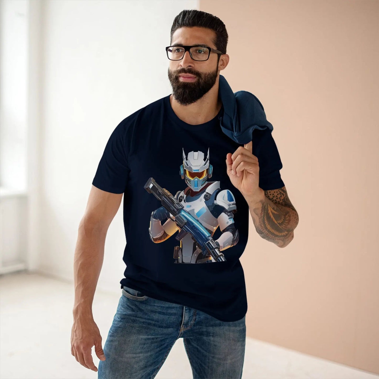 Robocop Graphic Unisex 100 Cotton Staple Tee 4