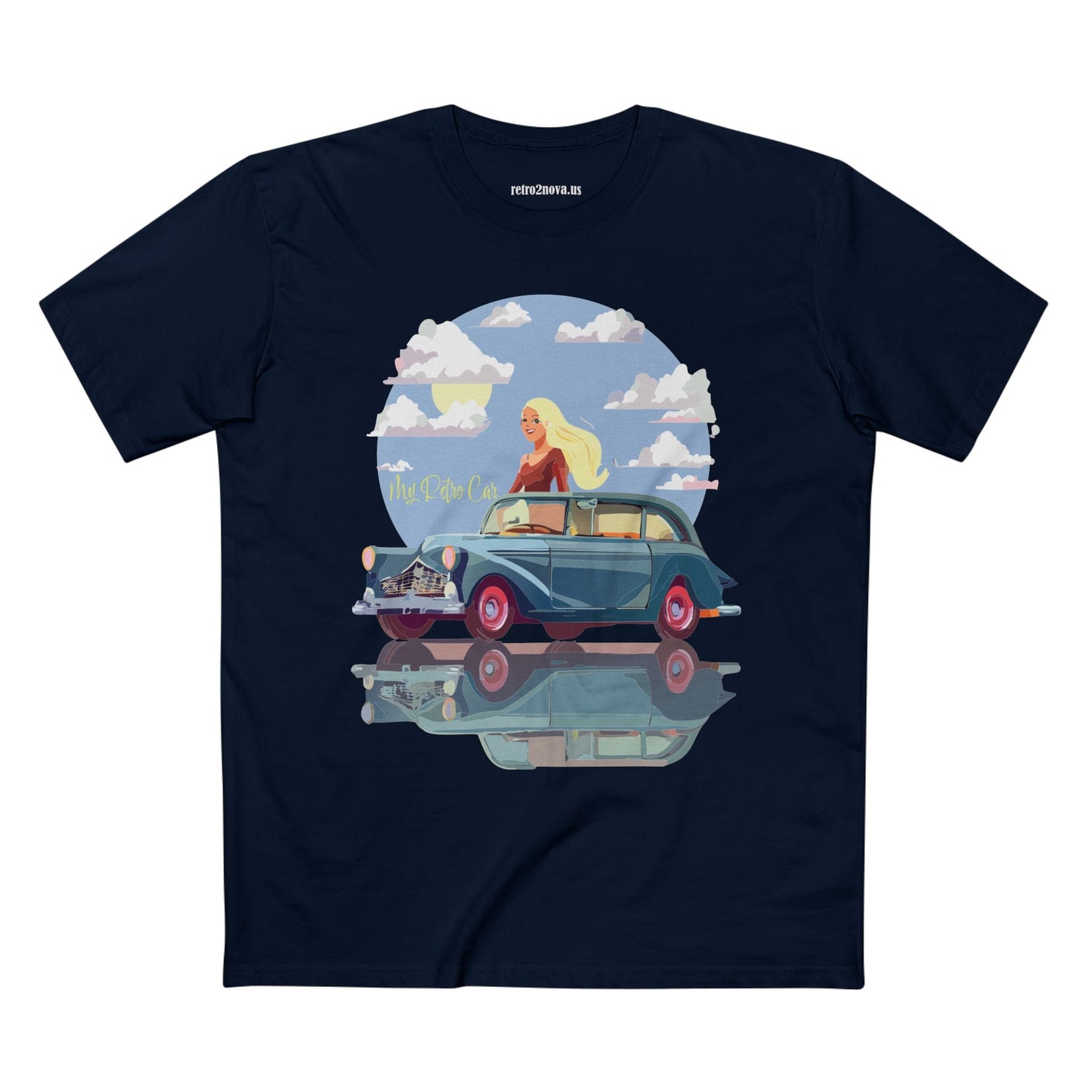 Retro Car Shirts Vintage Car Shirts RC 12 Unisex Premium Cotton Art Design Tee Collection