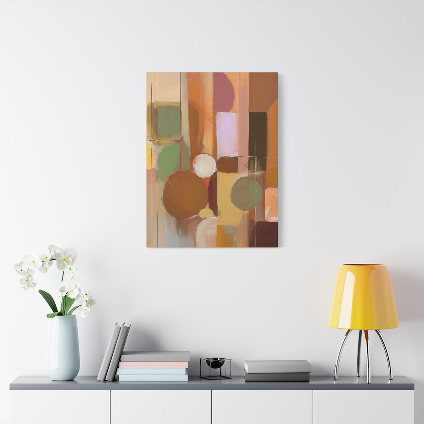 Abstract Geometric Painting Print Canvas 20x24,20x30,24x30 24x32,24x36,30x40 32x48,36x48,40x60 Pine-Wood Inner Frame ABS-53