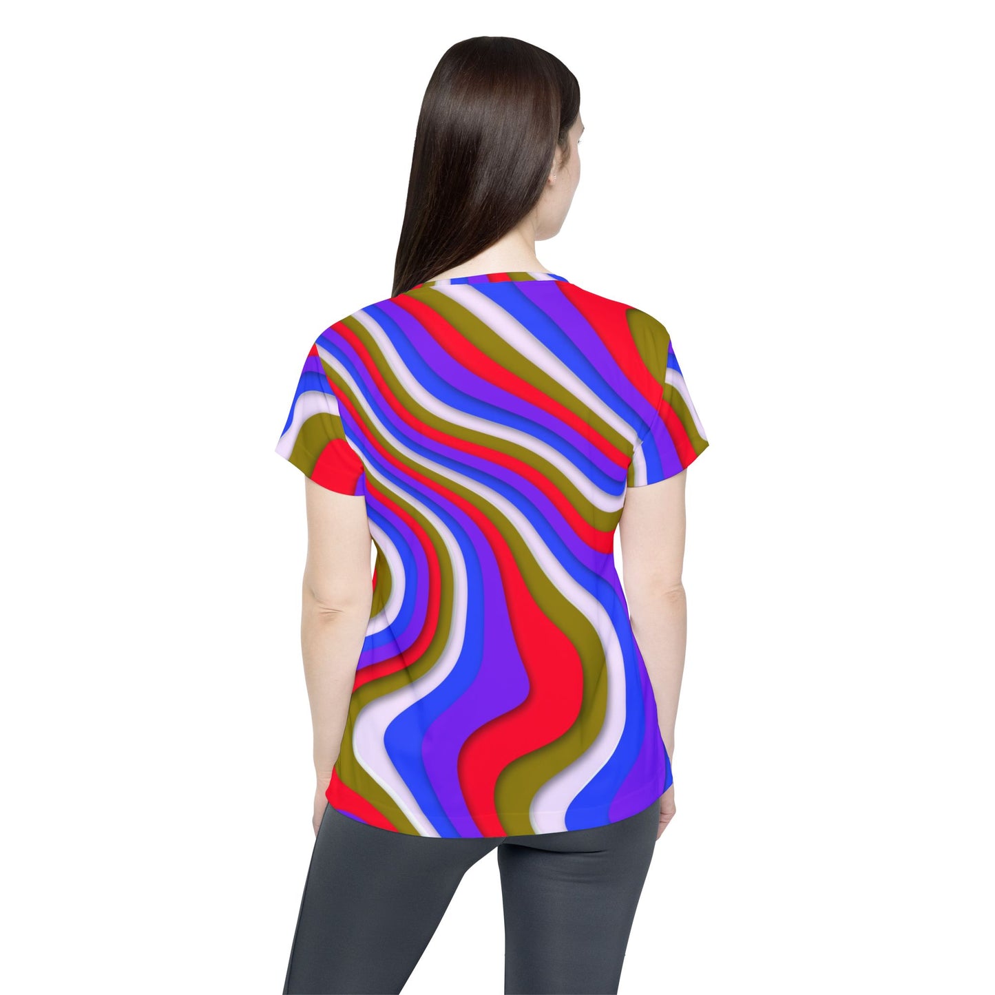 Abstract Print Shirt, Shirt with Abstract Print