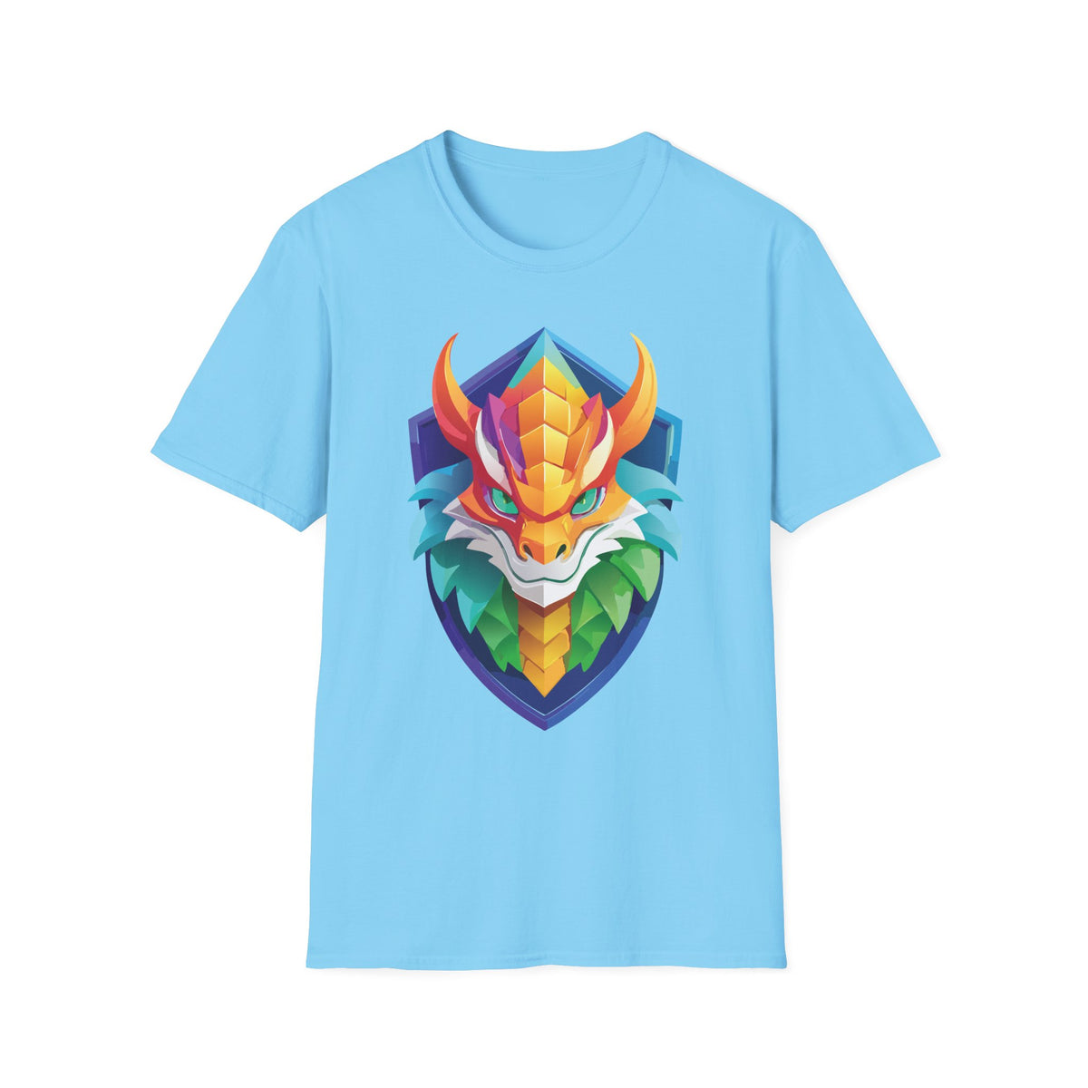 Dragon Graphic Tee Gildan Unisex 100 Cotton Tee Shirt with Animals m20