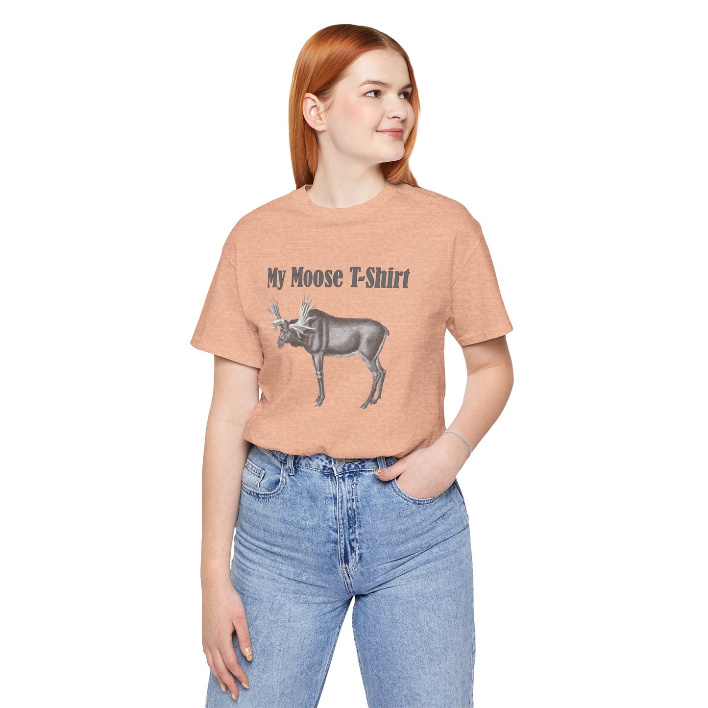 Unisex Cotton Tee Shirt with animals Print