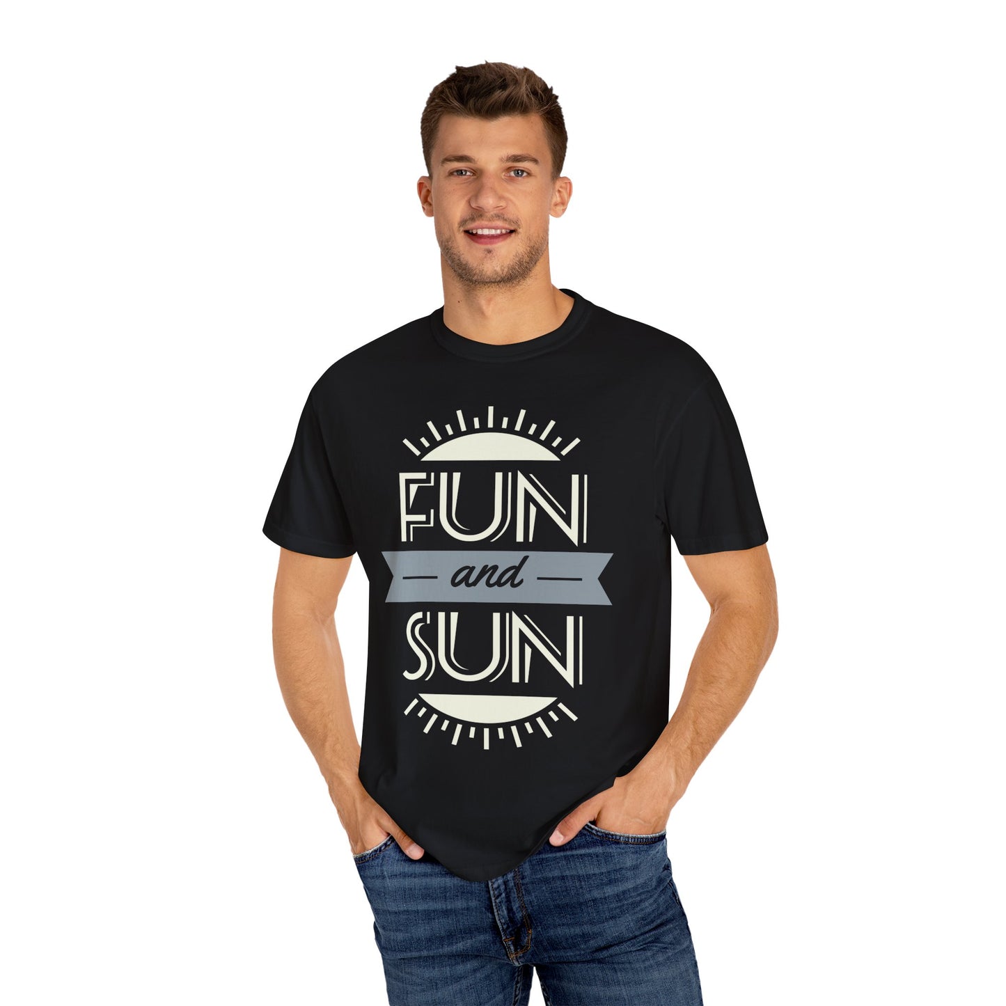 Unisex T-shirt with summer design