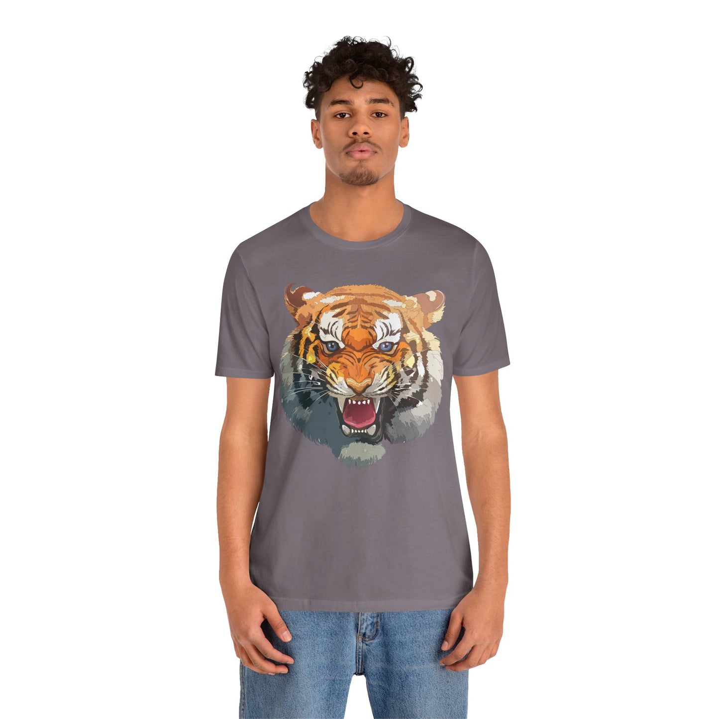 Tiger Shirt, Animal Shirt, T-Shirt with Tiger, Art Design Tee, Animal Tees, Safari T-Shirt, Graphic Design Tee 14