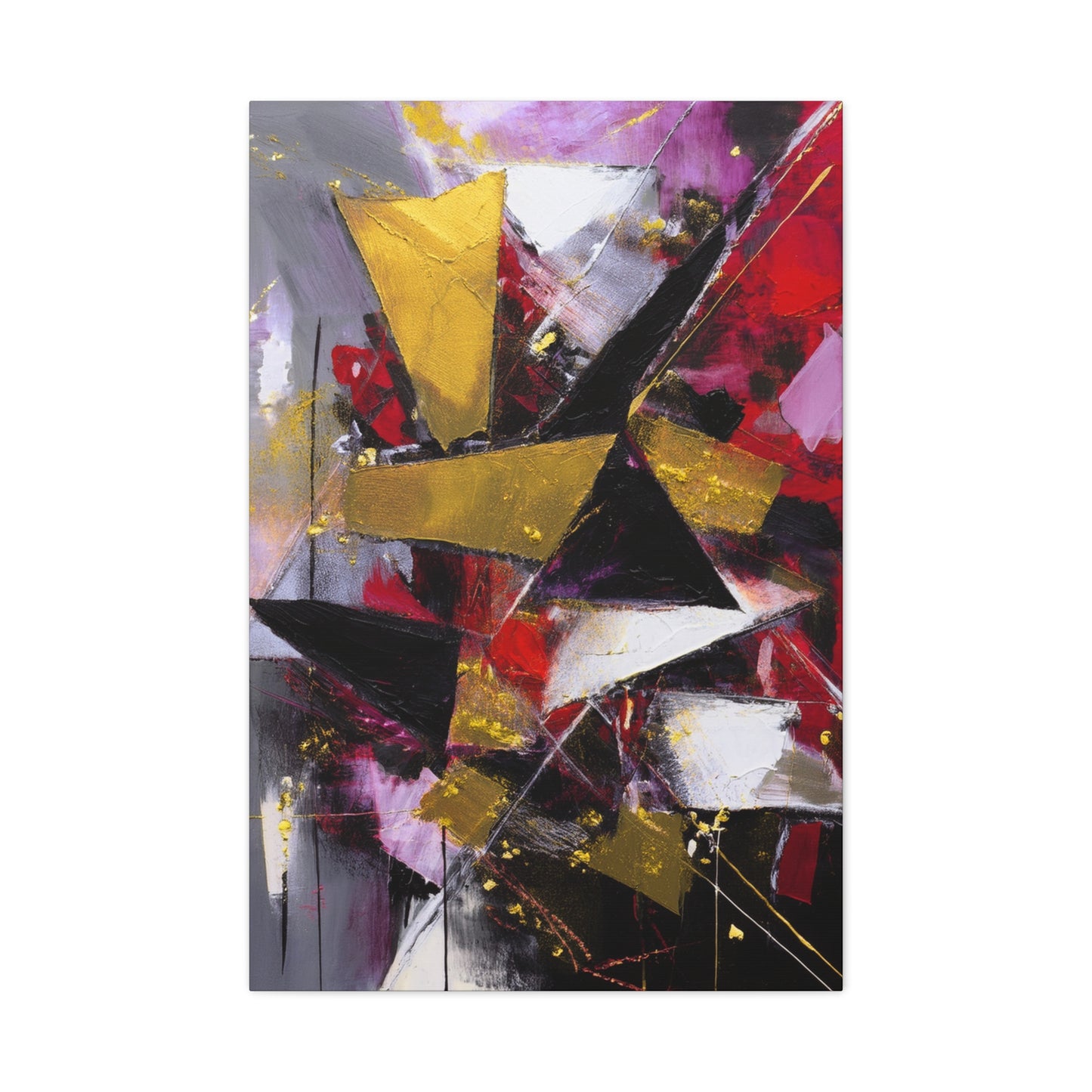 Abstract Oil Painting Print Canvas 20x24,20x30,24x30 24x32,24x36,30x40 32x48,36x48,40x60 Pine-Wood Inner Frame ABS-192