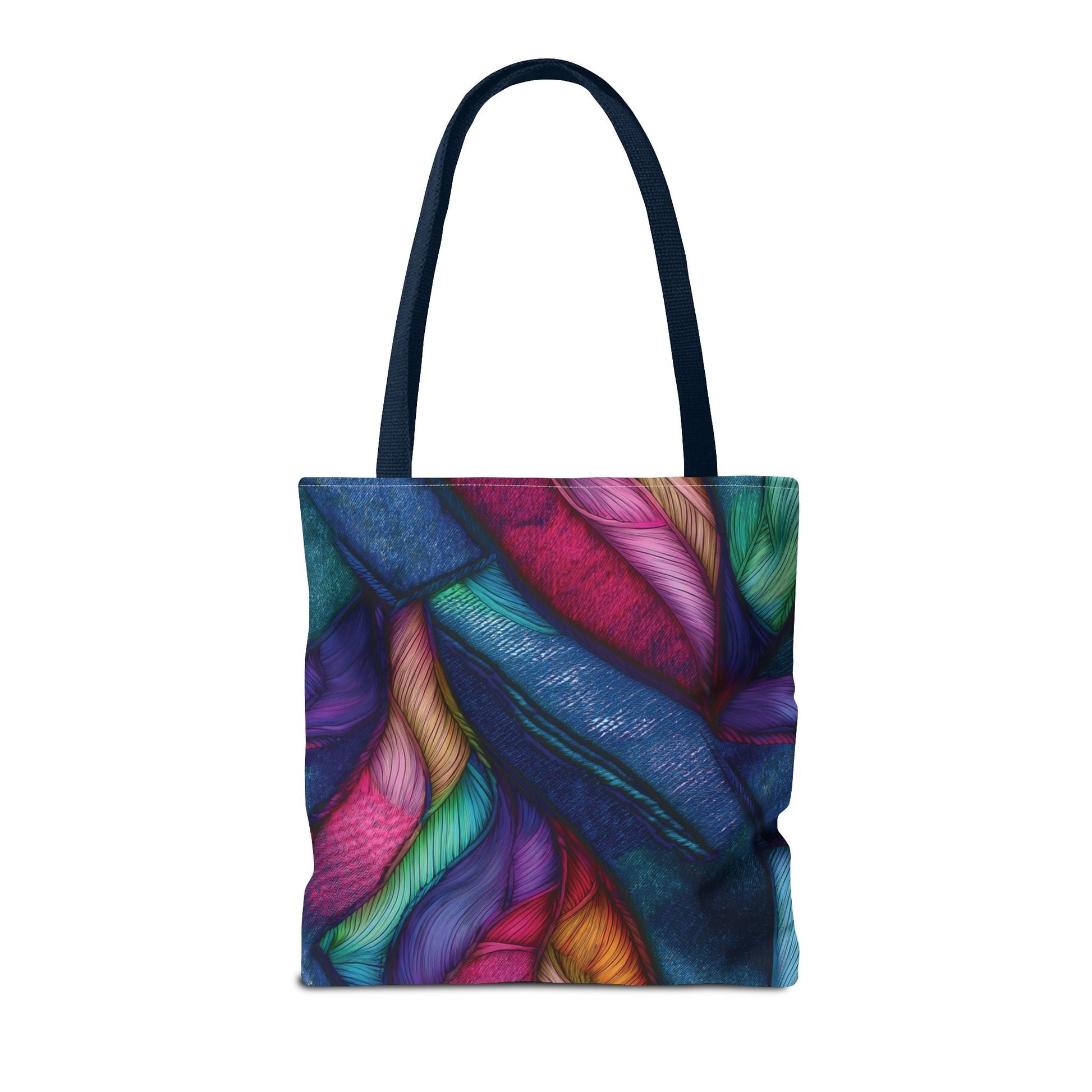 Denim Canvas Bag, Tote Bag Denim Printify