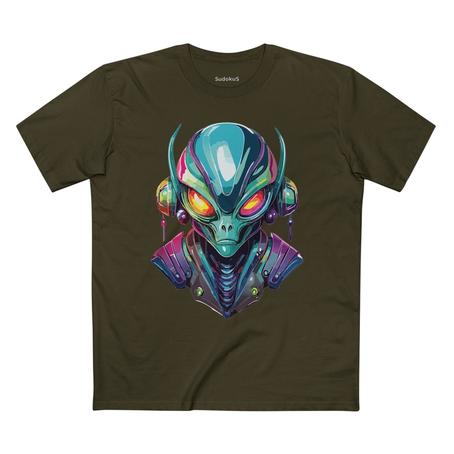 Aliens Graphic Unisex 100 Cotton Staple Tee 17
