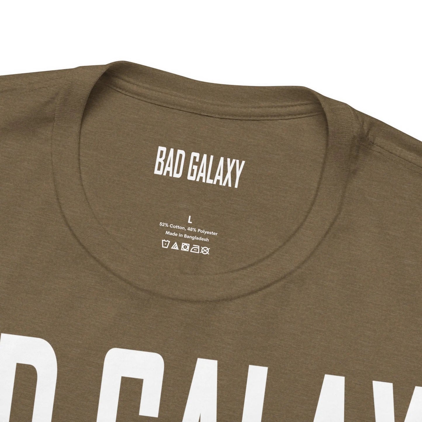 Bad Galaxy Skull T Shirt Made To Order 100 Percent Cotton Eco Friendly Inks USA Designed