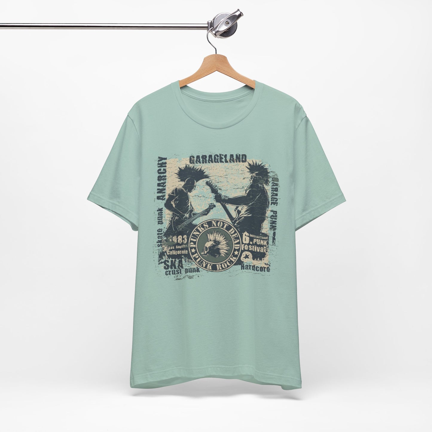 Punk Rock Graphic Tee, Retro Graphic T-Shirt, Artistic Vintage T-Shirt, Vintage Shirt, Retro Tee, Art Design Music Tees