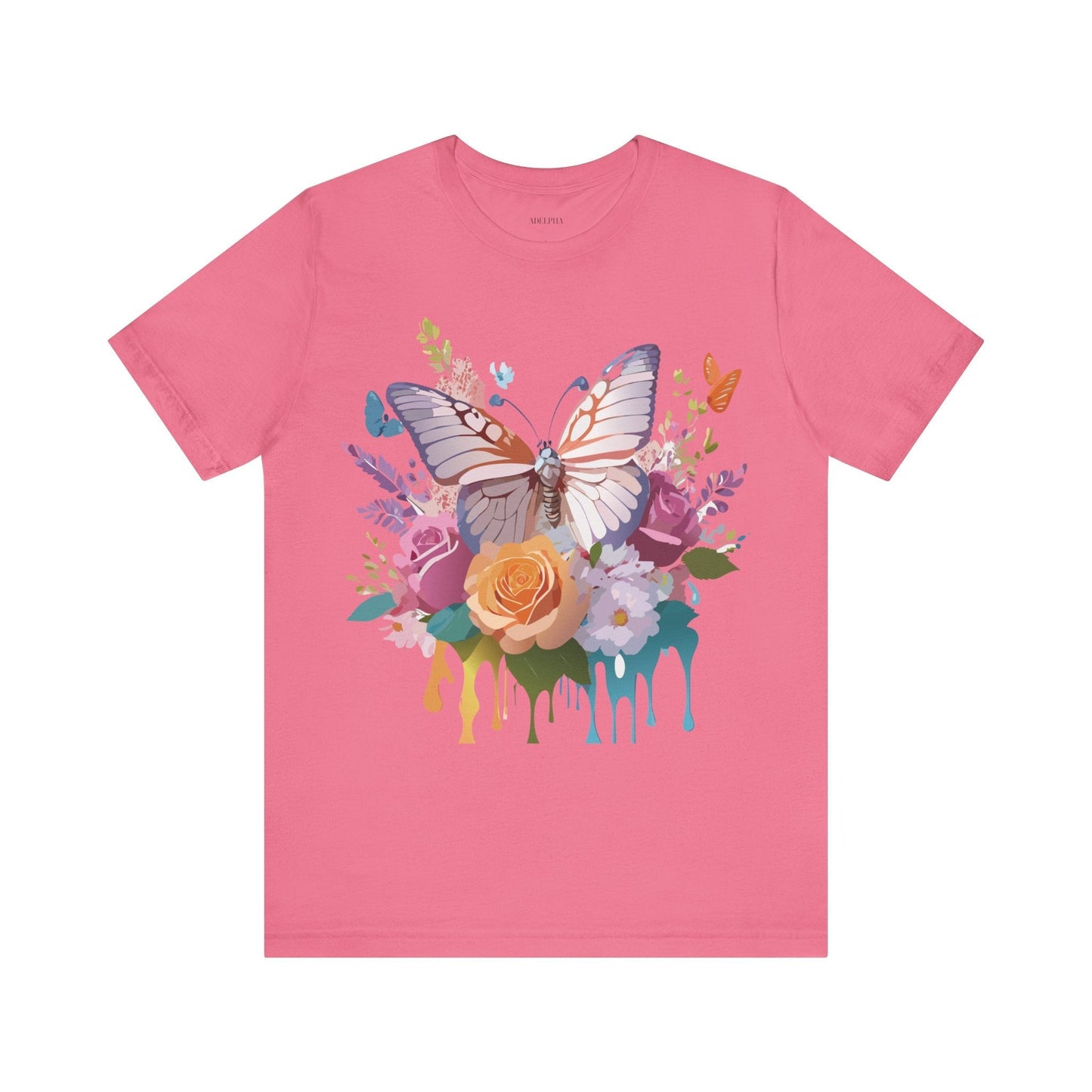 Butterfly Graphic Tee Unisex Jersey Short Sleeve By Adelpha Art Design
