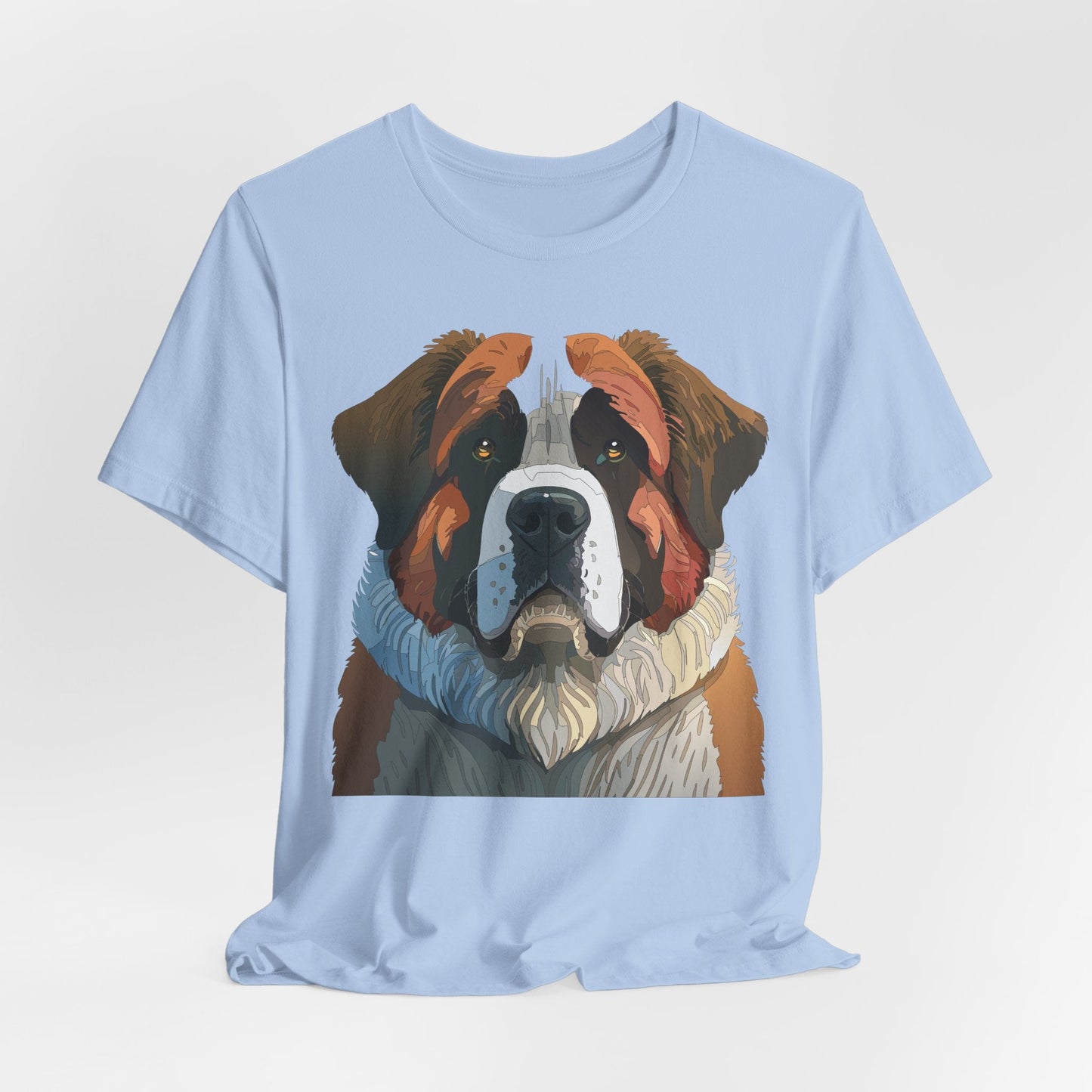 Unisex Animal Shirt Art Design Tee With Wild Animals Print Casual Comfort Wear Everyday Style