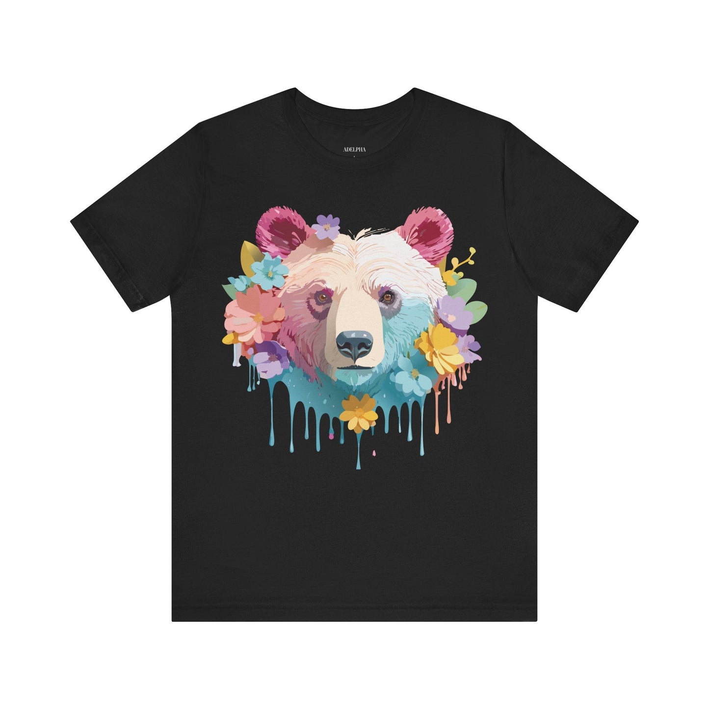 Bear Graphic T Shirt Unisex Adelpha Vintage Inspired Artwork Tee