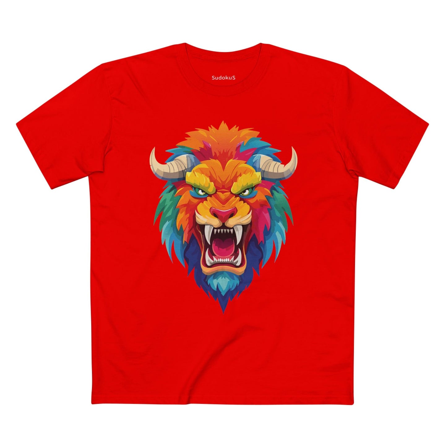 Cartoon Monsters Graphic Unisex 100 Cotton Staple Tee 15