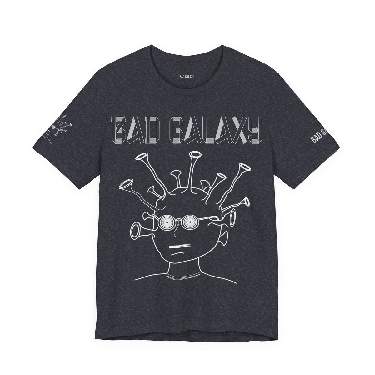 Alien Graphic Unisex Cotton Bella+Canvas Tee with Art Design b53