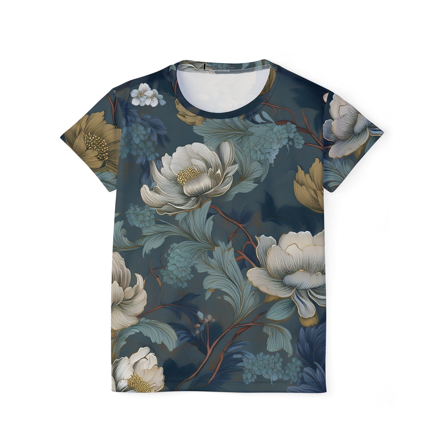 Floral Print Shirt, Shirt with Flowers