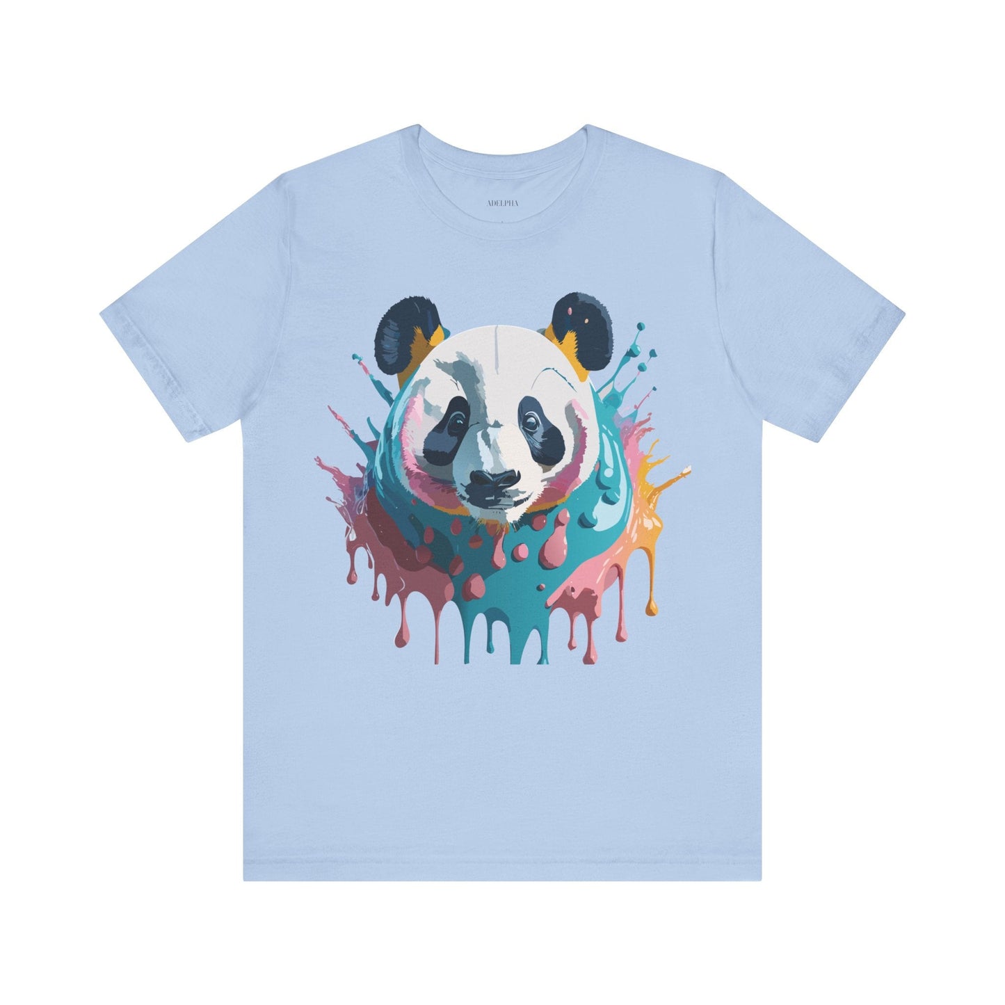 Panda Graphic T Shirt Unisex Jersey Short Sleeve Adelpha Vintage Inspired Art Tee Premium Quality