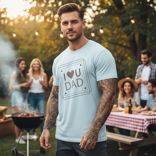 Fathers Day Graphic Garment Dyed Cotton Comfort Colors Relaxed Fit T-Shirt