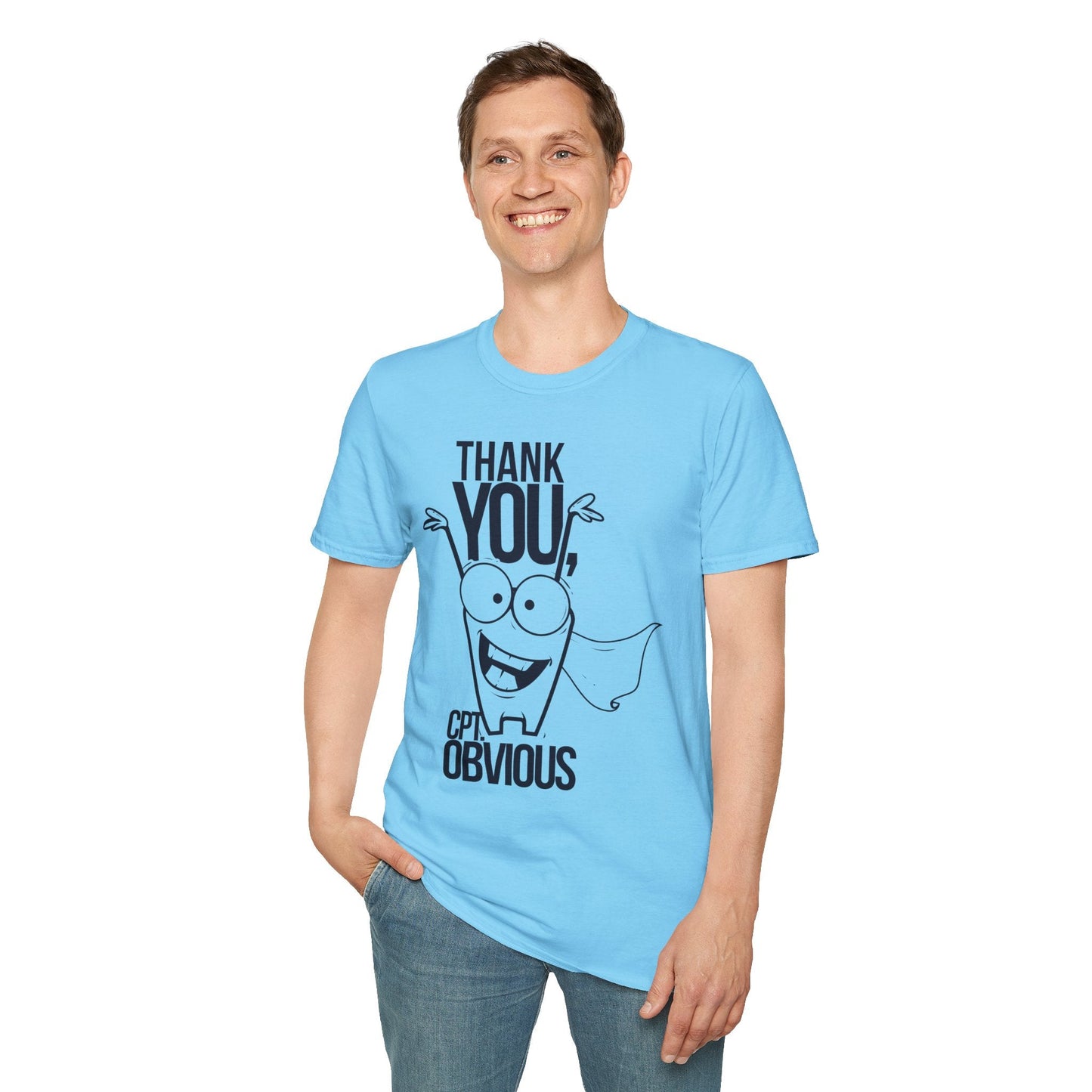 Cartoon T Shirt Animation Funny Tee Unisex Gildan Softstyle 64000 Ring Spun Cotton