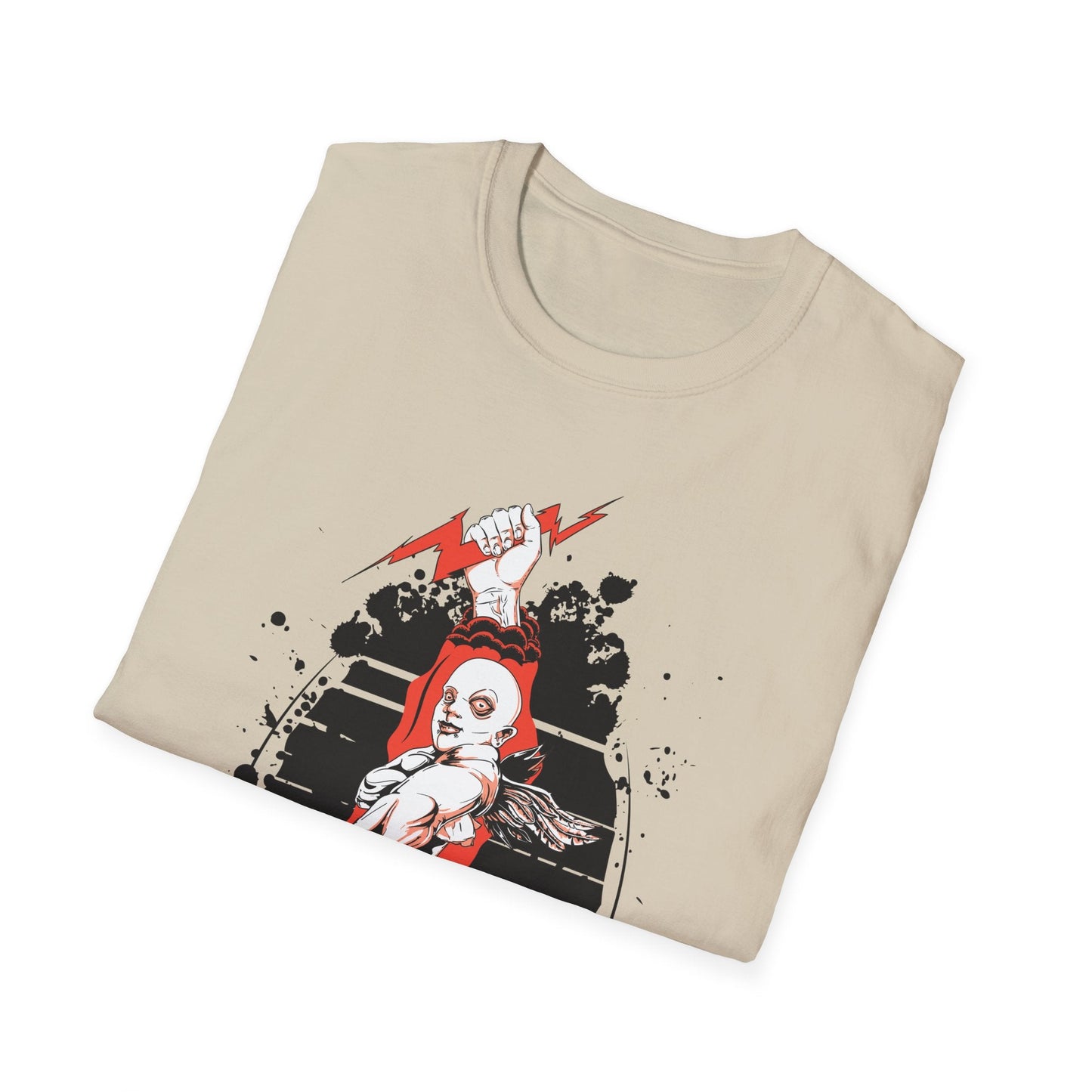 Gildan Softstyle Art Design Graphic Tee Shirt Unisex 100 Percent Ring Spun Cotton