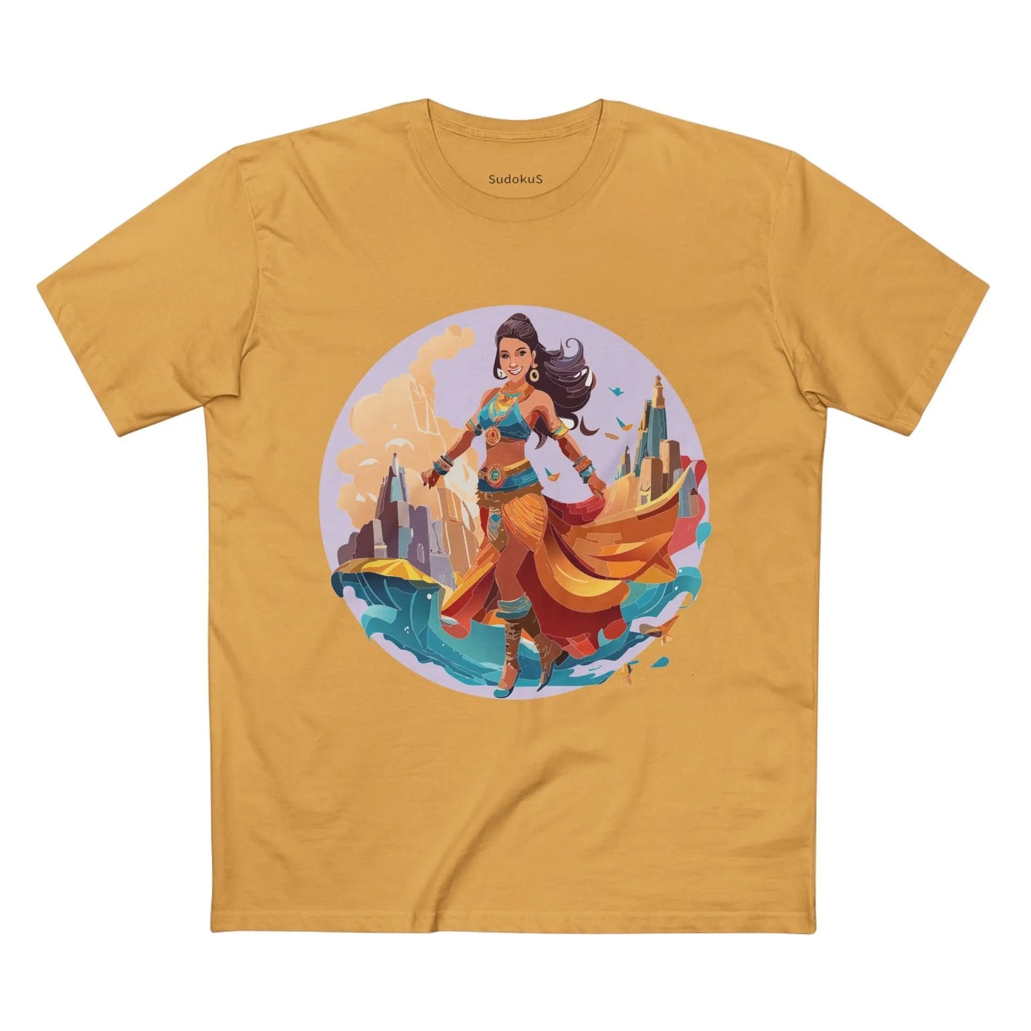 Dancer Graphic Unisex 100 Cotton Staple Tee 8