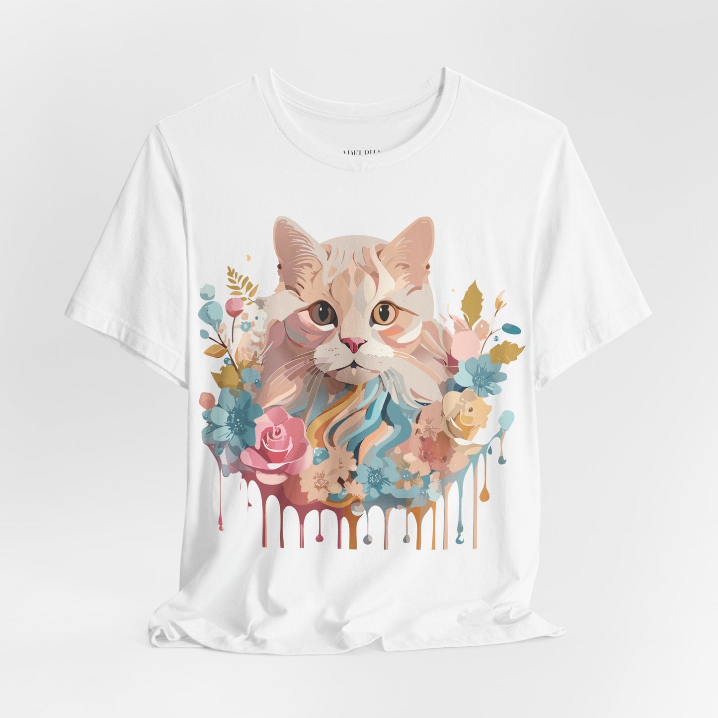 Cat Graphic Tee Unisex Shirt Adelpha Art Vintage Inspired Design