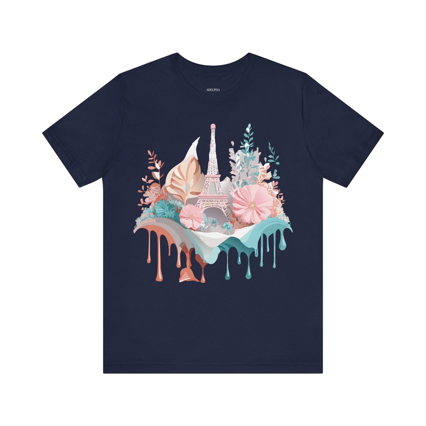Unisex Paris Graphic T Shirt By Adelpha Vintage Inspired Art Tee Short Sleeve Casual Wear