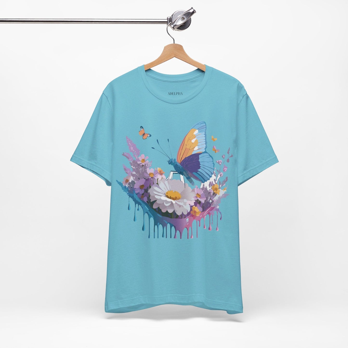 Butterfly Graphic Tee From Adelpha Art Design Unisex Jersey Short Sleeve Shirt