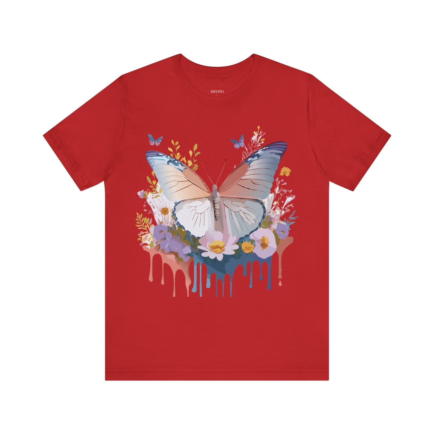 Adelpha Butterfly Graphic T Shirt Unisex Vintage Inspired Short Sleeve Tee