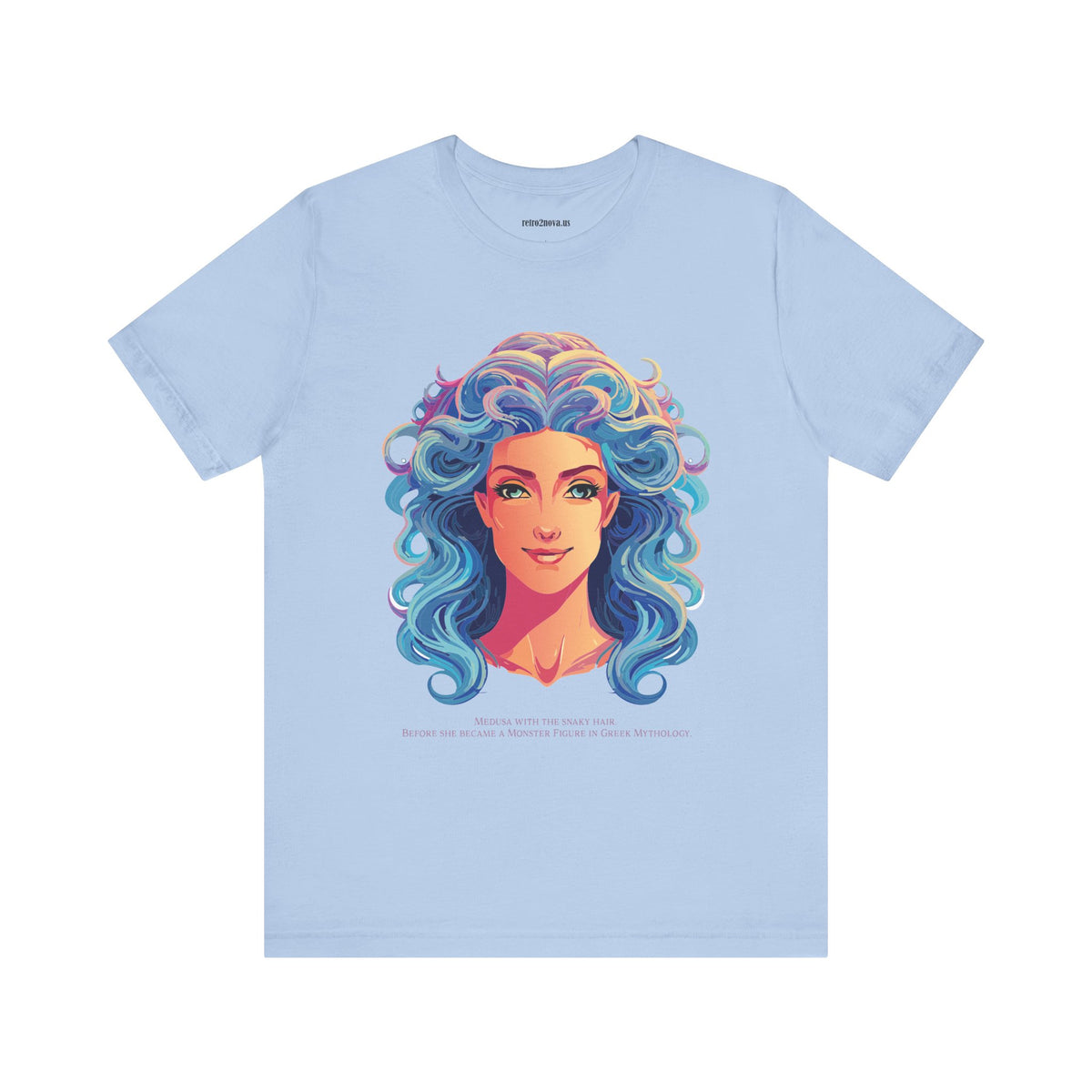 Goddess Graphic Unisex Cotton Bella+Canvas Tee with Medusa