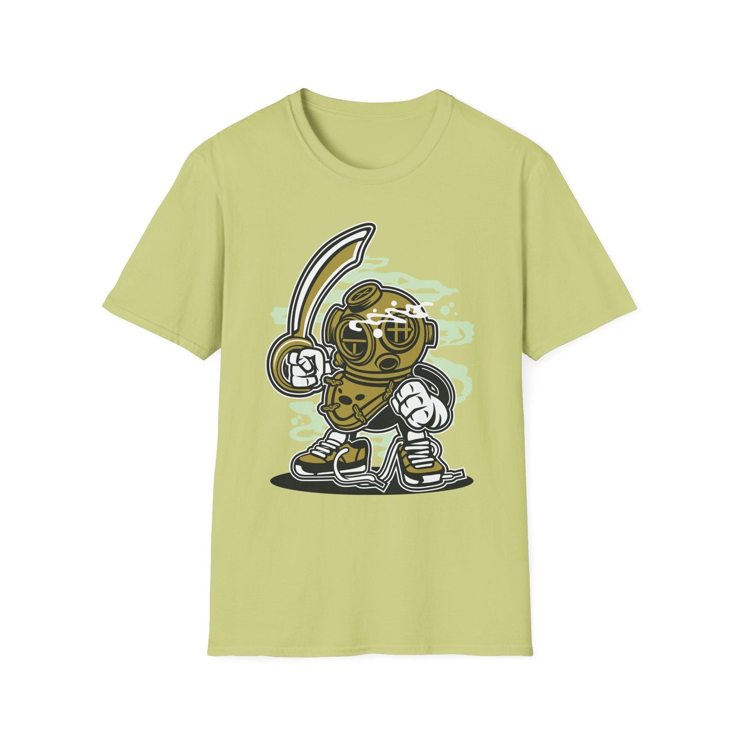 Cartoon T Shirt Animation Tee Funny Tee Shirt Unisex Gildan Softstyle Cotton Comfort