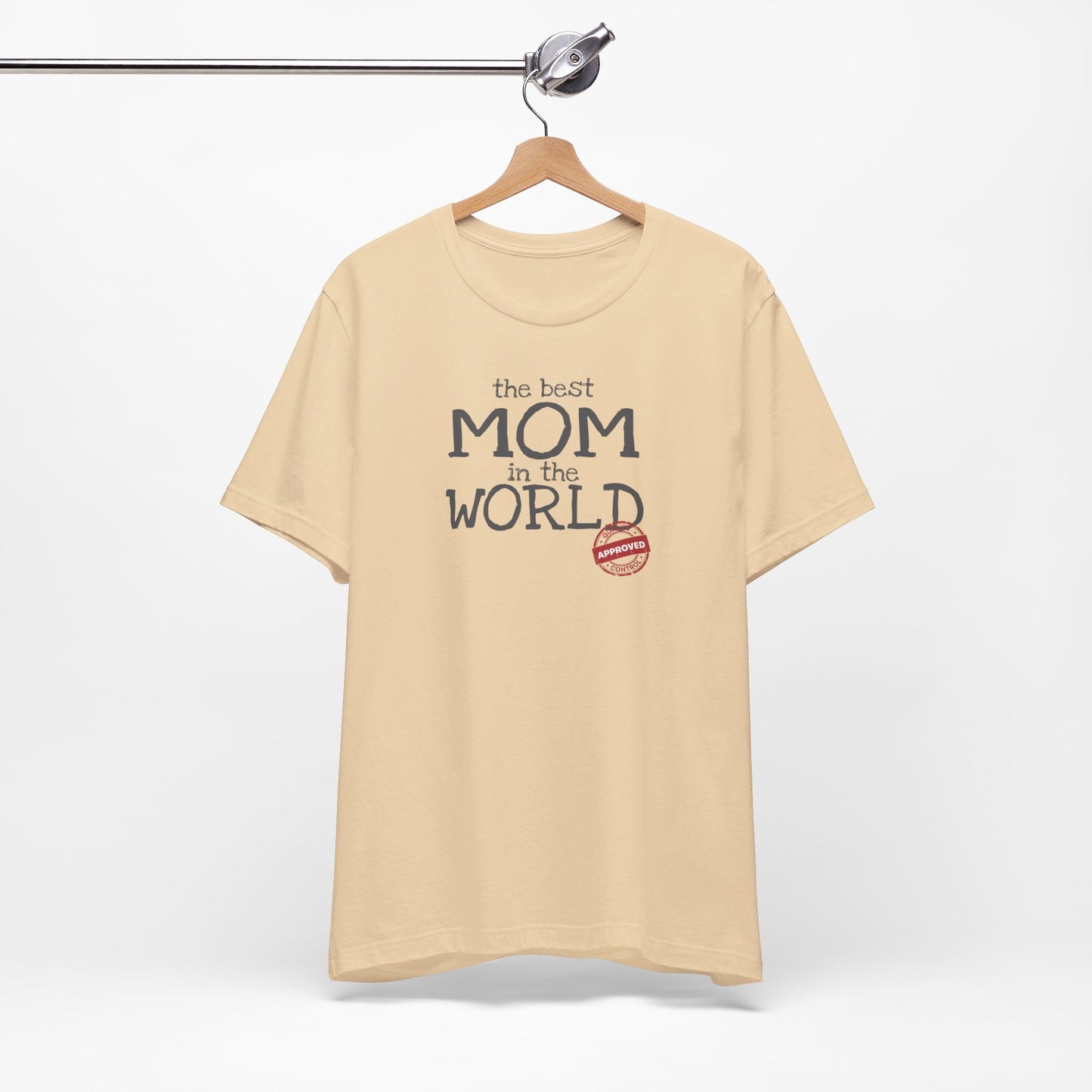 Cotton Tee Shirt with Mom Signature