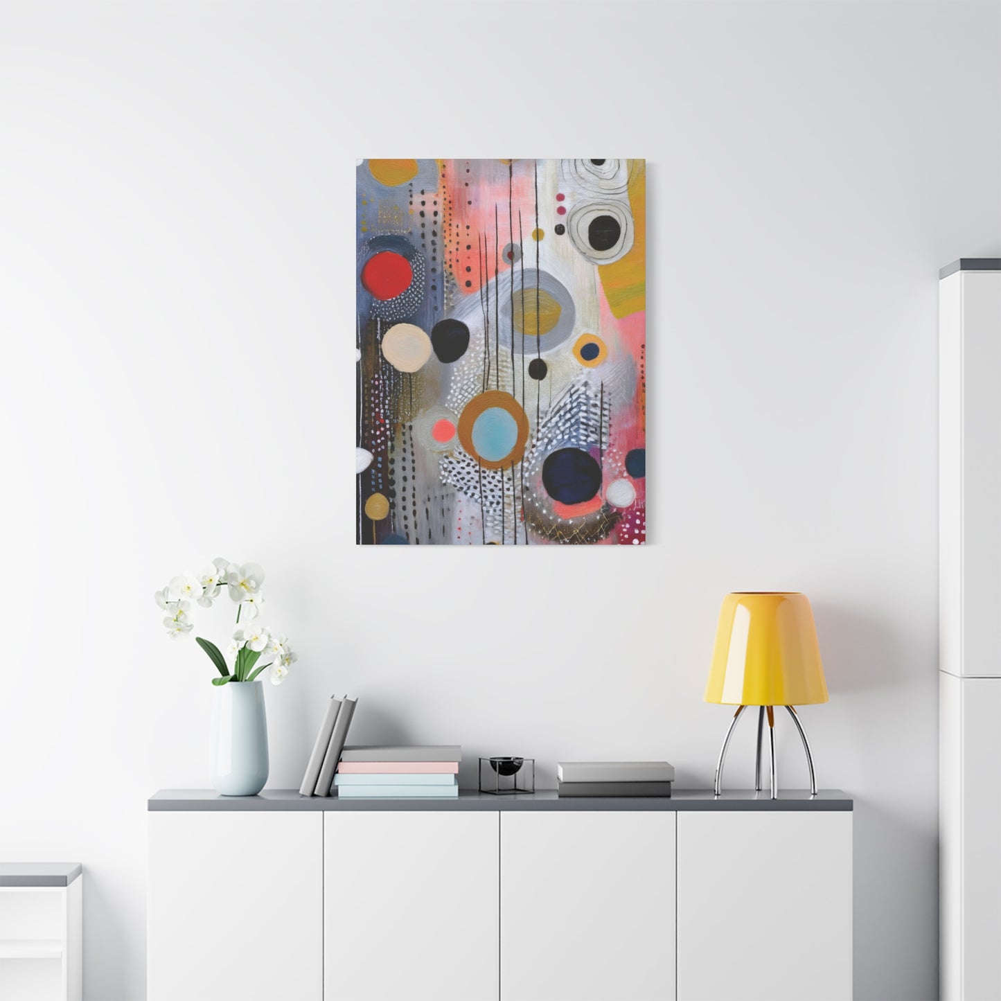 Abstract Oil Painting Print Canvas 20x24,20x30,24x30 24x32,24x36,30x40 32x48,36x48,40x60 Pine-Wood Inner Frame ABS-109