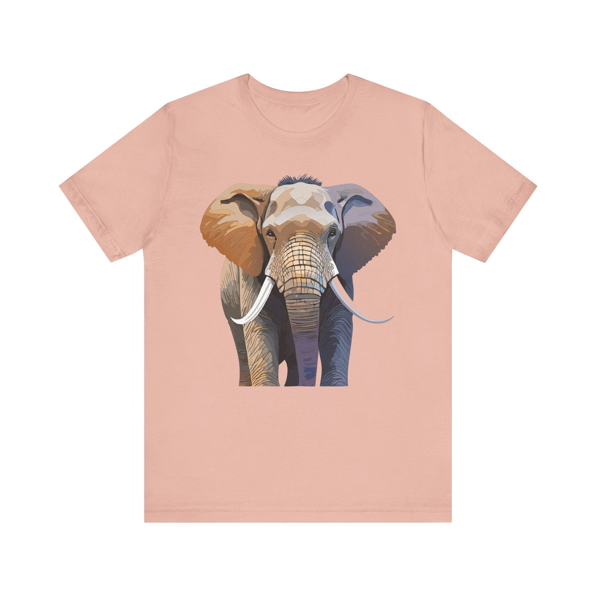 Wild Animals  Graphic Unisex Cotton Bella+Canvas Tee with Art Animal Design ab39
