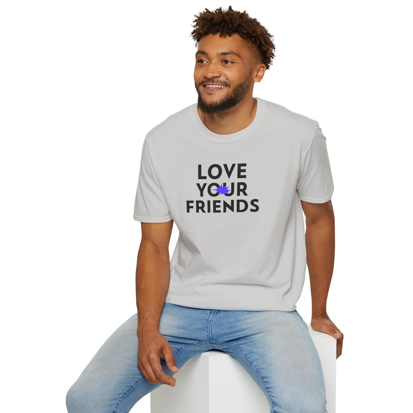 Positive Slogan T Shirts Unisex Gildan Softstyle 64000 Ring Spun Cotton Tee With Positive Quotes