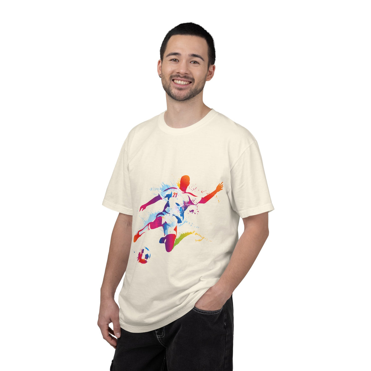 Sports Graphic Unisex T-Shirt Garment Dyed Cotton Relaxed Fit Comfort Colors 5