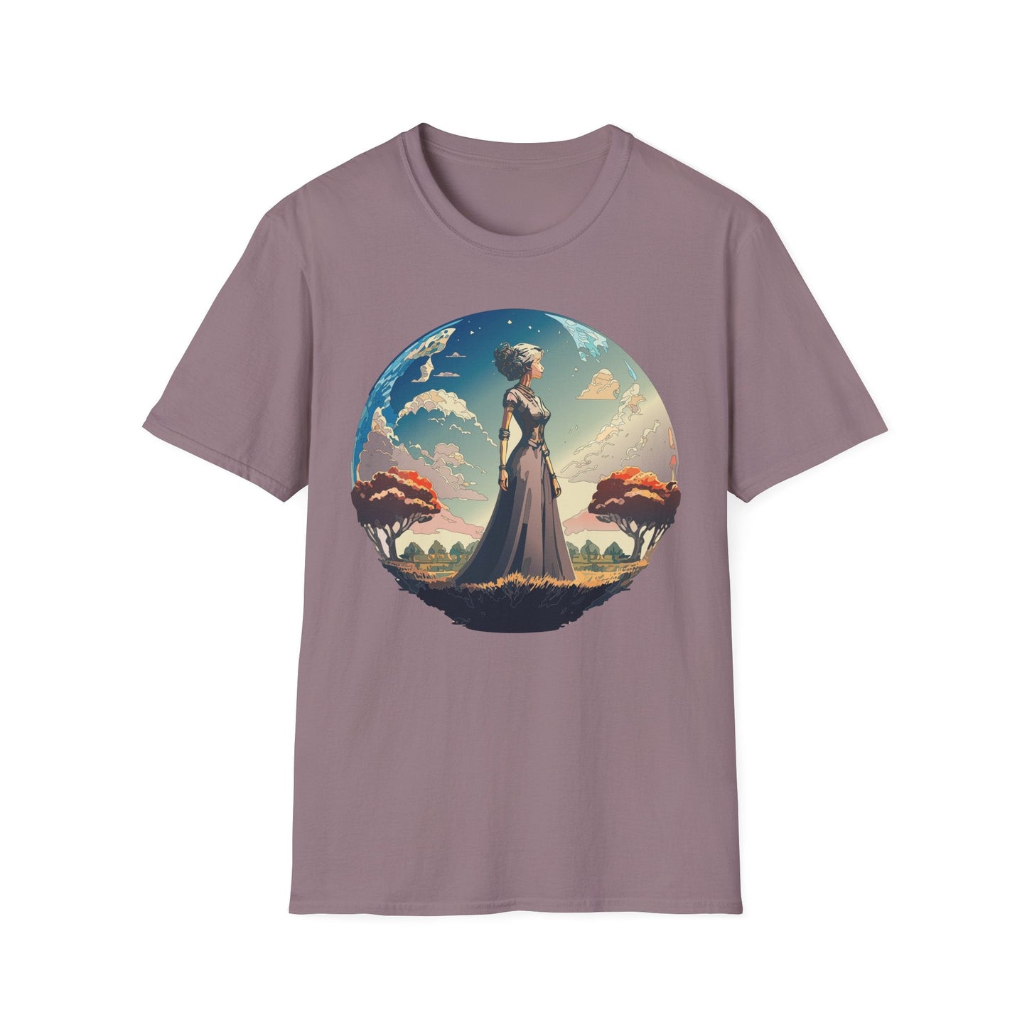 Womens Graphic T Shirt Art Design Tee Gildan Softstyle 64000 Unisex Cotton Short Sleeve